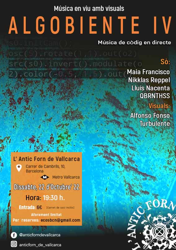 Poster Algobiente IV